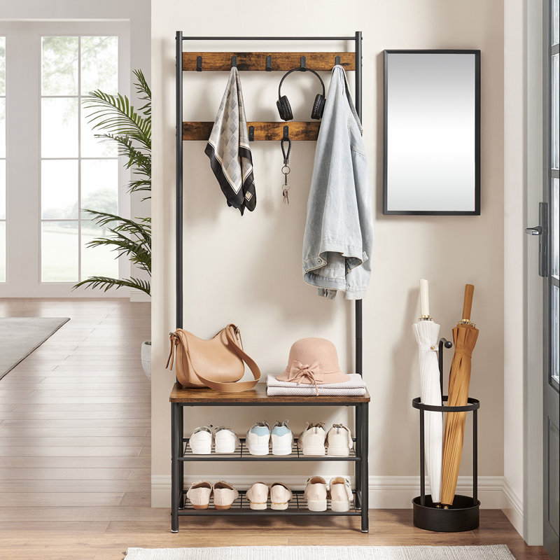 Portemanteau avec rangement pour chaussures Parke