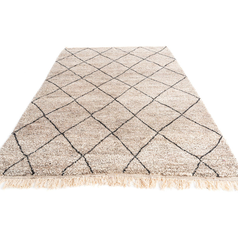 Tapis brun clair Oavia