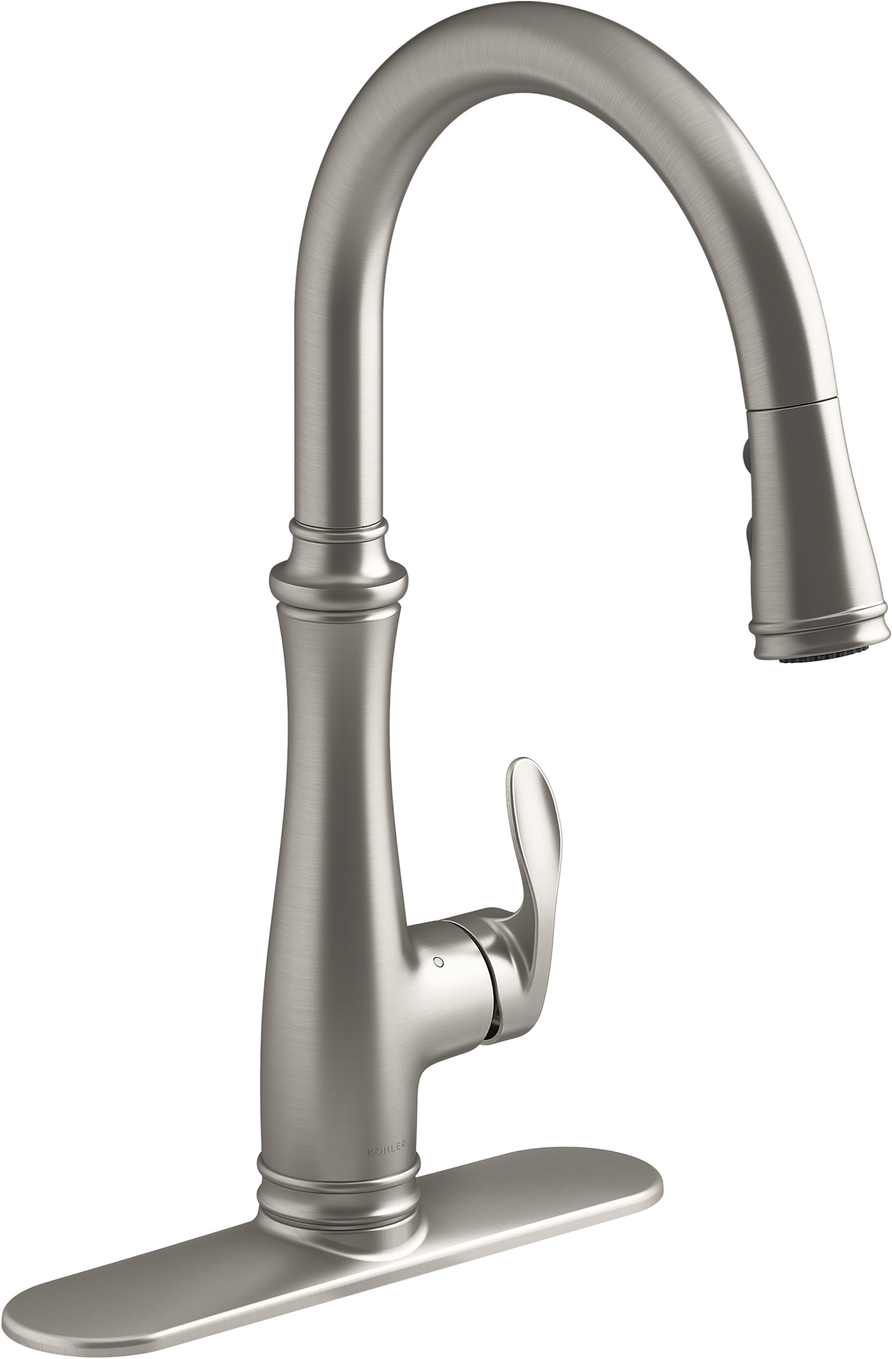 Kohler Touchless Pull-Down Kitchen offers Sink Faucet with Three-Function Spra