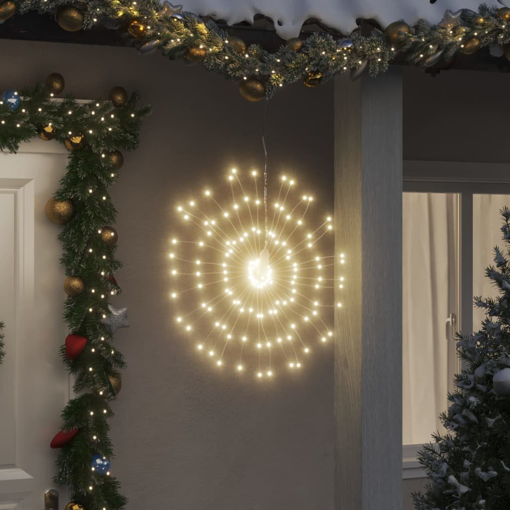 Vidaxl Weihnachten Starburst Light 140 Leds Kaltweiß 17 Cm