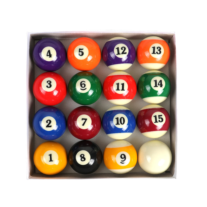Boshen Resin Pool Balls, 2.25" W x 2.25" L
