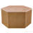 Fluted Hexagon Coffee Table