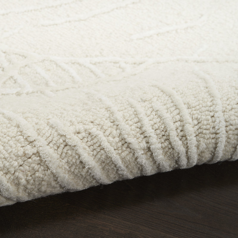 Tapis ivoire Nourison Avra, Rectangle 8 pi 6 po x 11 pi 6 po