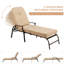Chaise longue d'extérieur réglable 2 pièces-1479588411