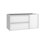 Base de meuble-lavabo mural simple 38,9 po Palma