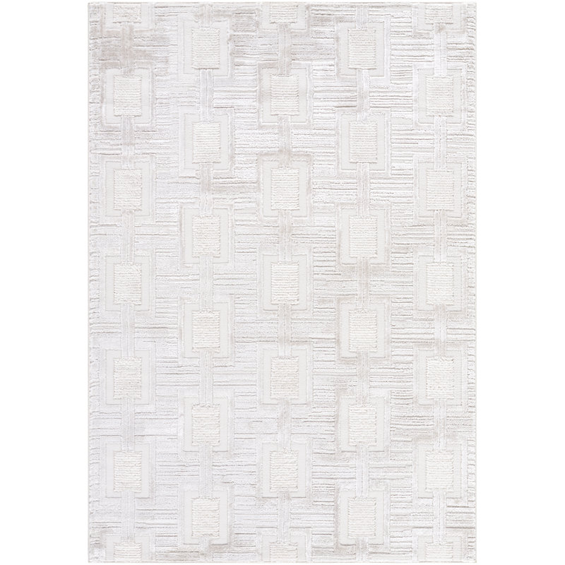 Geometric Indoor Rug, Rectangle 7'10" x 10'