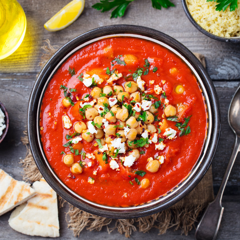 Chickpea Soup by AnnaPustynnikova - Wrapped Canvas Print, 122cm H x 122cm W x 3.8cm D