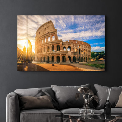 Decorative Tempered Glass Painting