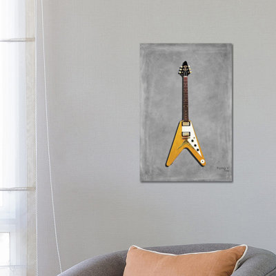 Gibson Flying by Mark Rogan - Wrapped Canvas Gallery-Wrapped Canvas Giclée