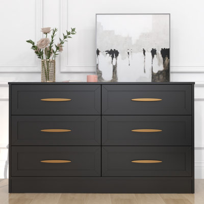 Commode double 6 tiroirs Aylissa