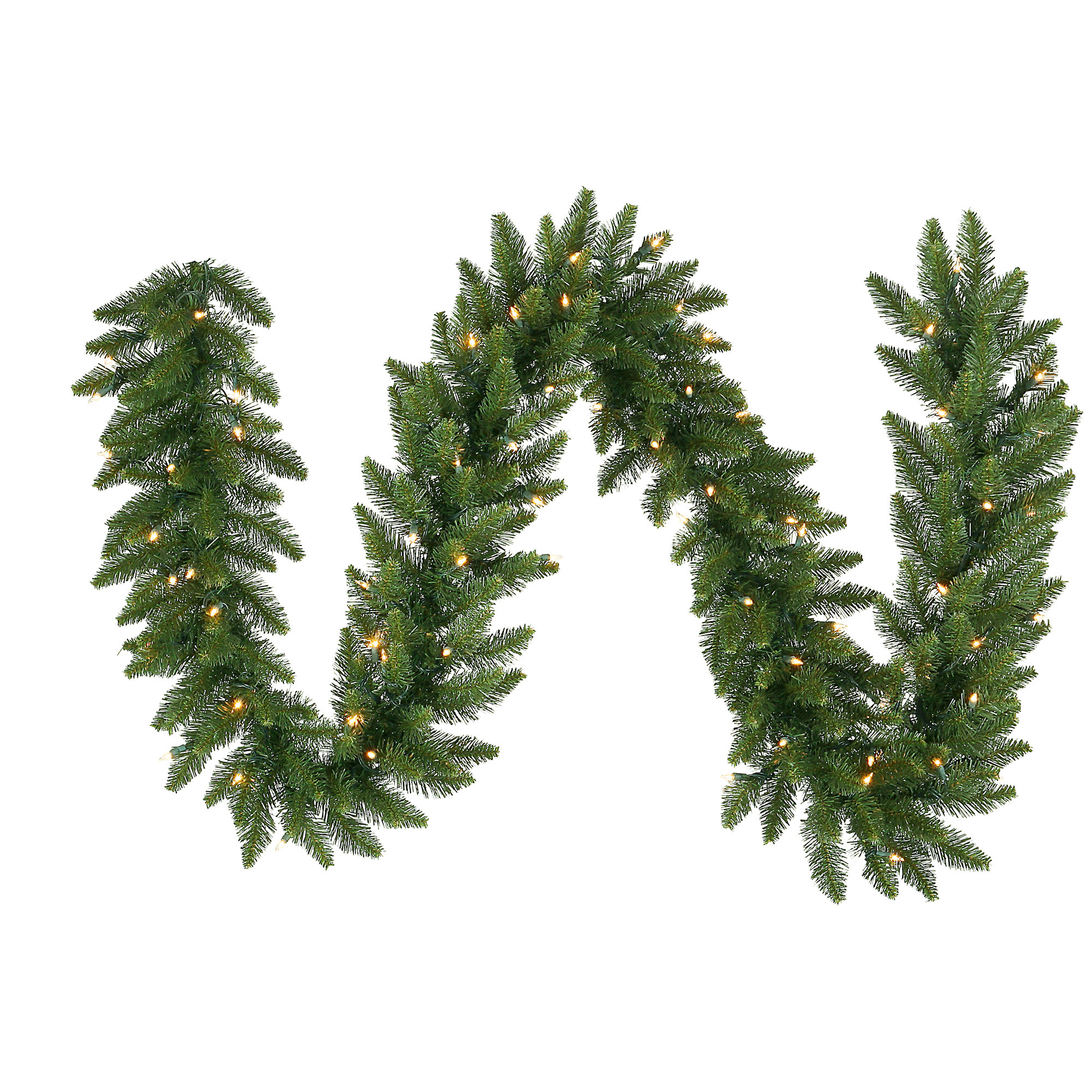 Oberlander Lighted Faux Mixed Assortment Garland, 600'' L