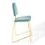 Modway Ponder Performance Velvet Bar Stool-48366009-48366789