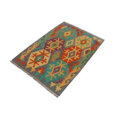 Ceporah Wool Geometric Rug