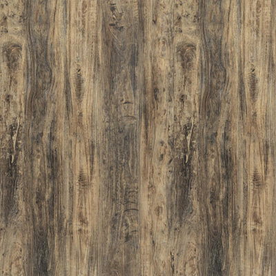 Walnut Wood Grain Peel And Stick Wallpaper - Self-Adhesive Vinyl Contact Paper For Kitchen, Cabinets, Countertops, And Furniture