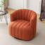Fauteuil demi-tonneau pivotant rembourré Bryonie-1392196023