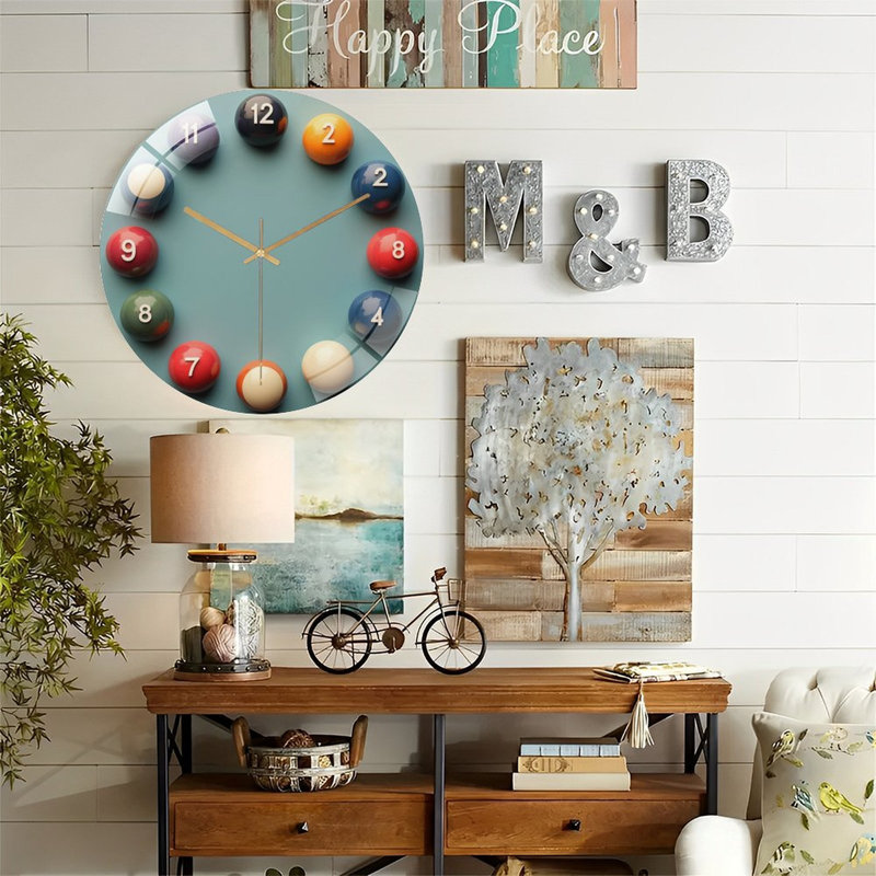 Horloge murale en verre Professional