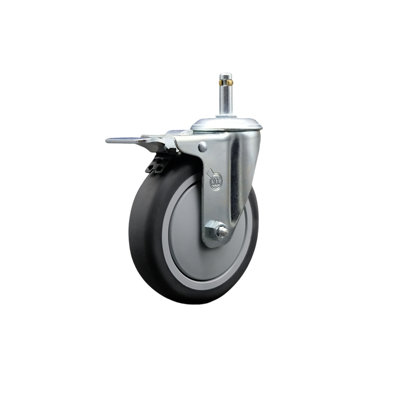 FG9T4200BLA FG9T4300BLA FG9T4400BLA Rubbermaid Mobile Shelf Replacement Caster