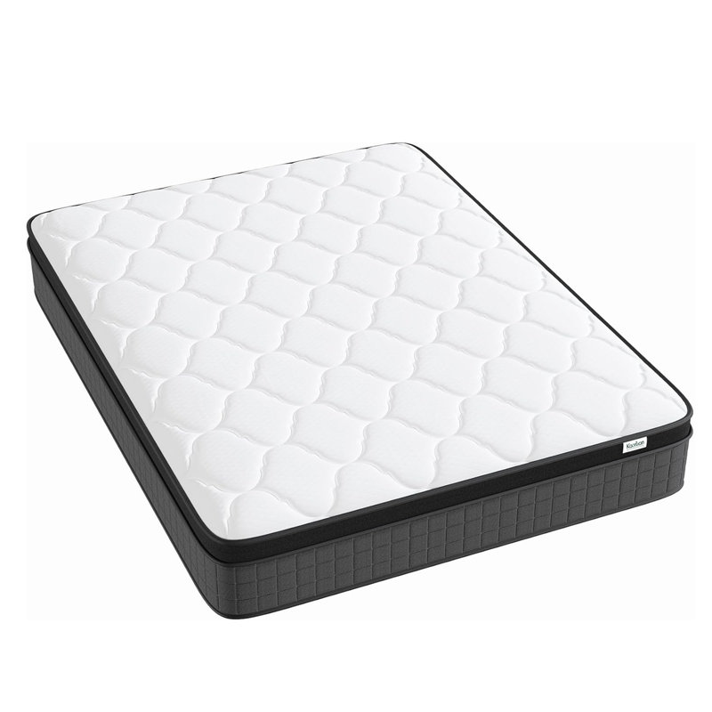 Bosten Brayden Studio 25cm Support Memory Foam Pocket Sprung Zoned Mattress, Super King (6')