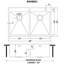 Tirana 33" L x 22" W Double Basin Drop-In Kitchen Sink with Basket Strainer