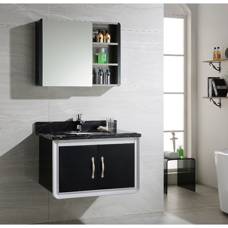Donatello 31.5'' W Mirrored Medicine Cabinet, 23.6" H x 31.5" W x 5.5" D