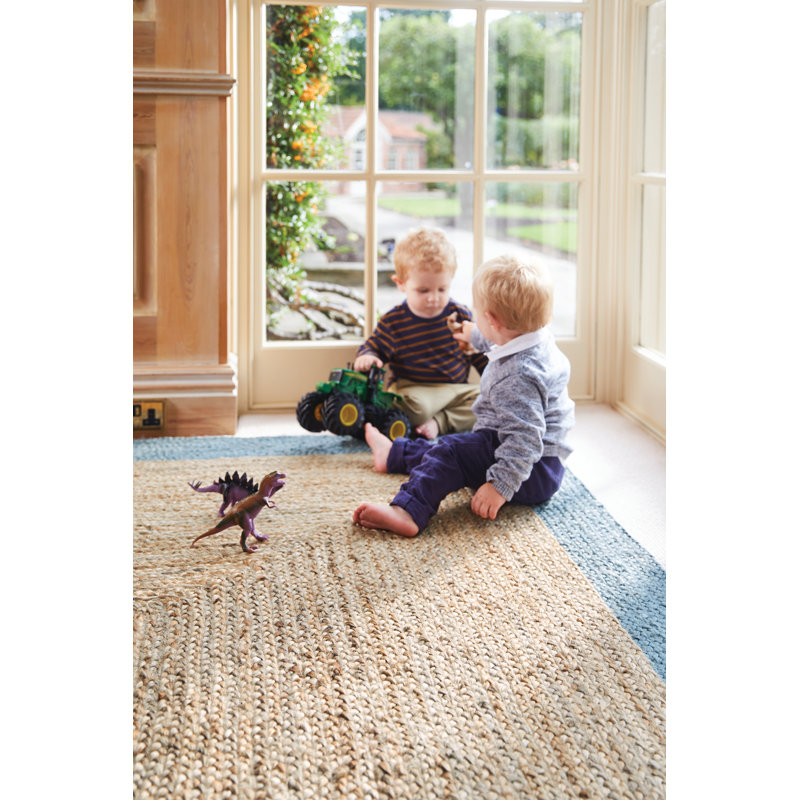 Jute / Sisal Hand Braided Area Rug, Rectangle 120 x 170cm