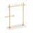 Marble Gold Jewelry Stand with Rectangular Base