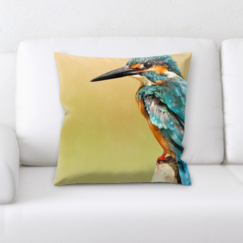 Microsuede Throw Pillow