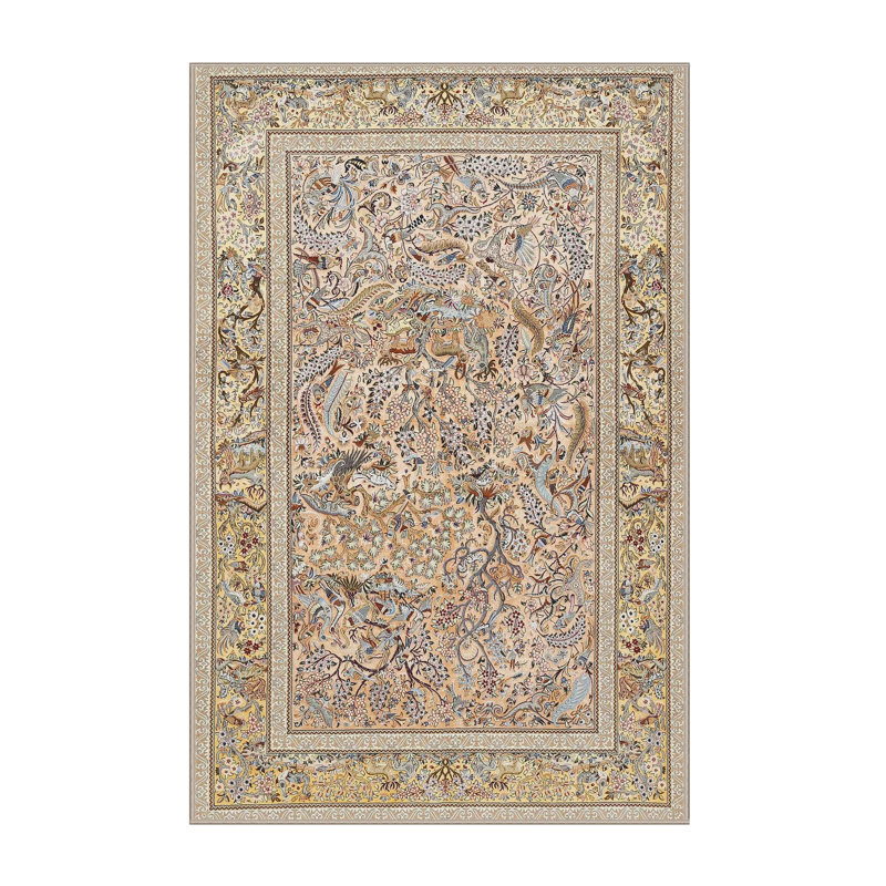 Oriental Indoor Rug, Rectangle 6' x 9'