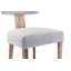 Chaises de salle à manger de style Mid-Century rembourrées avec pieds en bois-1304681596