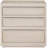 Solaria 2 - Drawer Solid Wood Nightstand in Dune