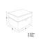 Marylin Wide Rectangle Footstool Ottoman with Storage-578205305