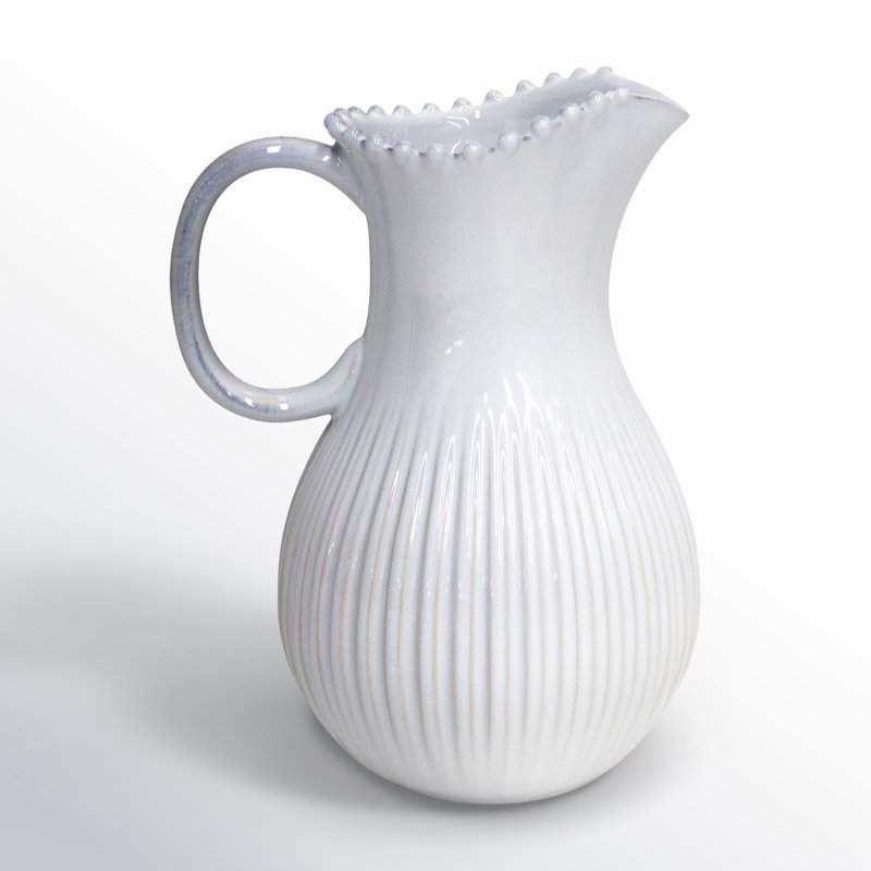 Pearl Stoneware Pitcher