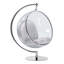 Fauteuil ballon blanc et argenté Gracie Mills