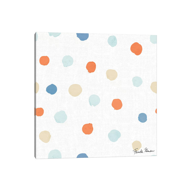 Whale Tale Pattern IIA by Farida Zaman - Wrapped Canvas Print, 30.48 cm H x 30.48 cm W