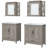 Edion Double Bathroom Vanity with Ceramic Top-1512403664
