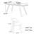 Modern simple and high-end dining table