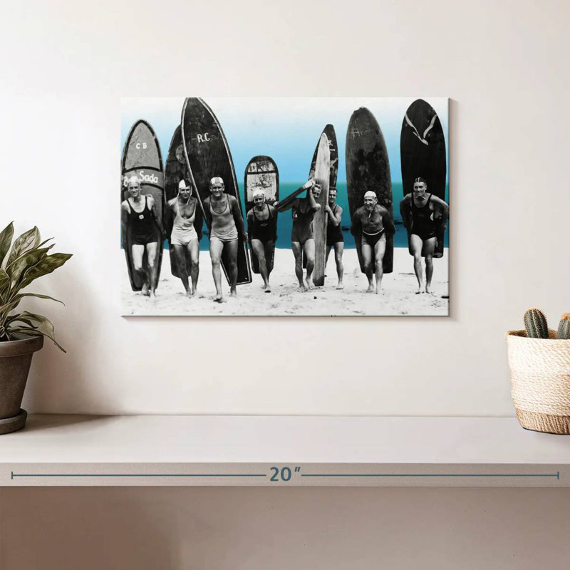Senne Surf's Up, 1922, H 8 po x l 12 po