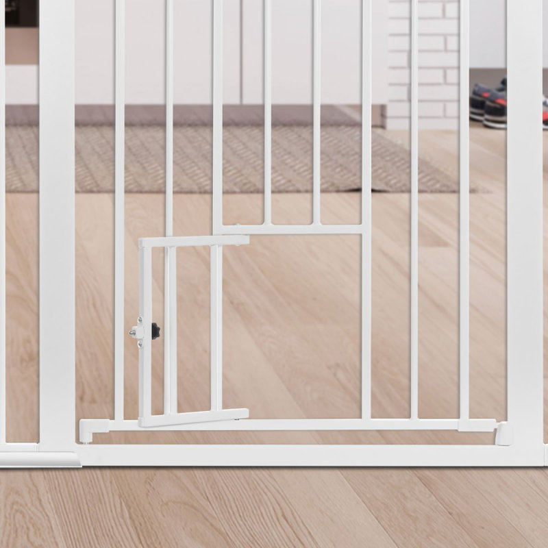 Barrière murale pour animaux, Blanc