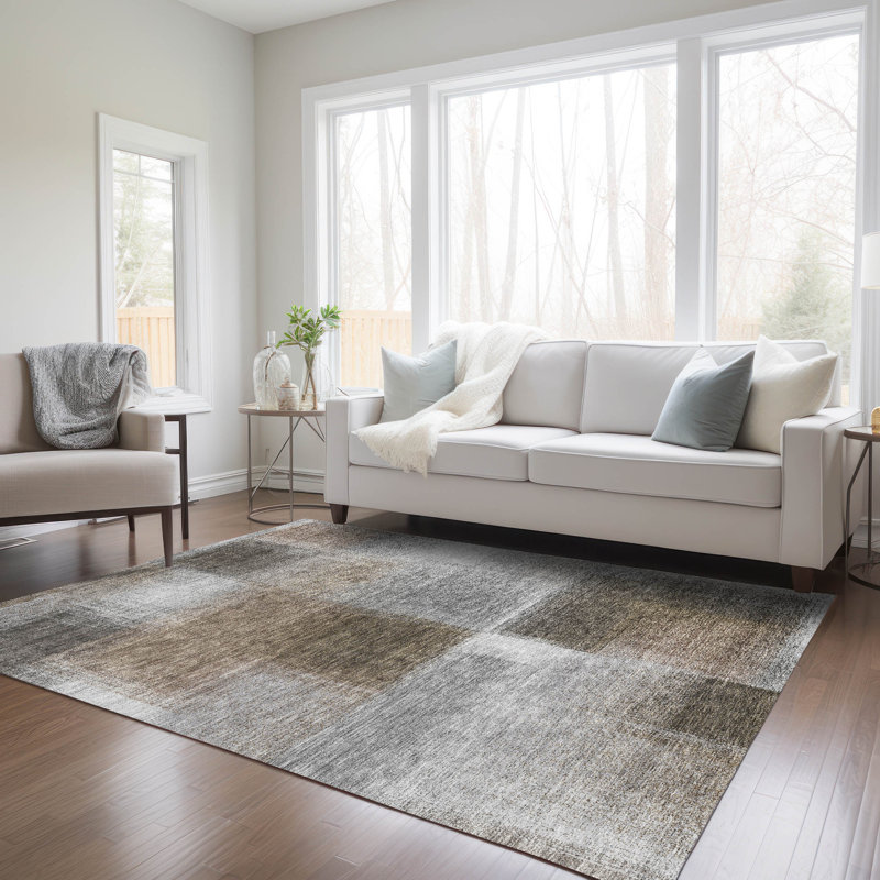 Neysa Abstract Indoor Rug, Rectangle 9' x 12'