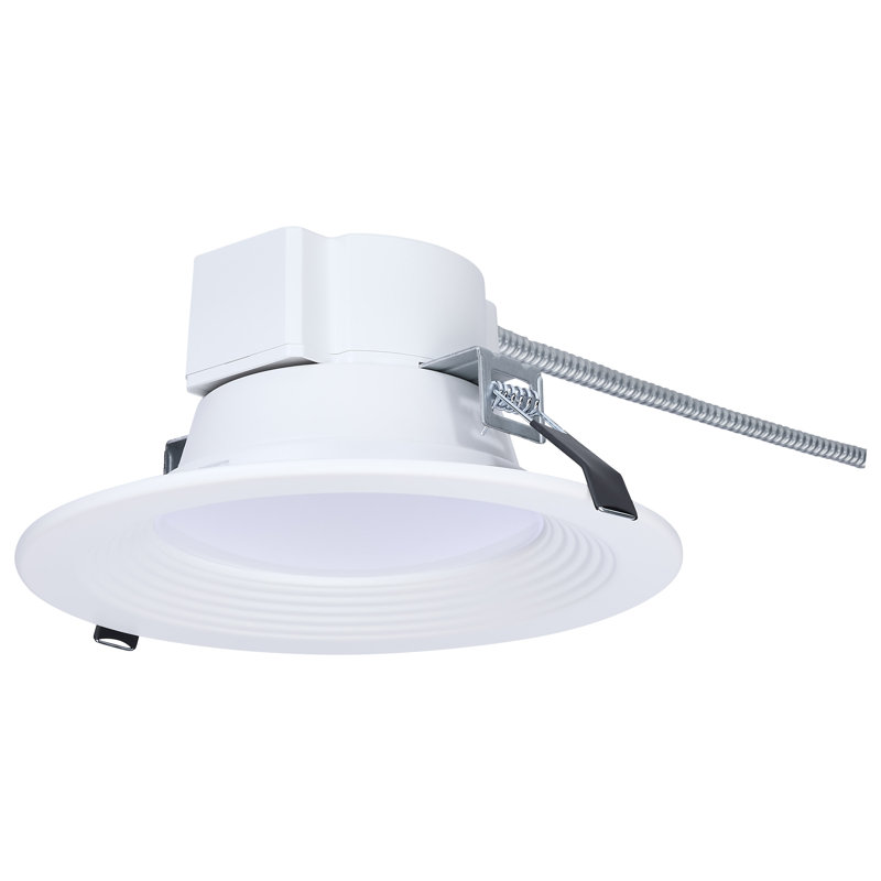 18.5W Field Selectable LED 6-Inch Commercial Downlight Dual Dimming Round 120-347V