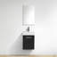 Ensemble de meuble-lavabo simple mural 16 po Royka-22012530