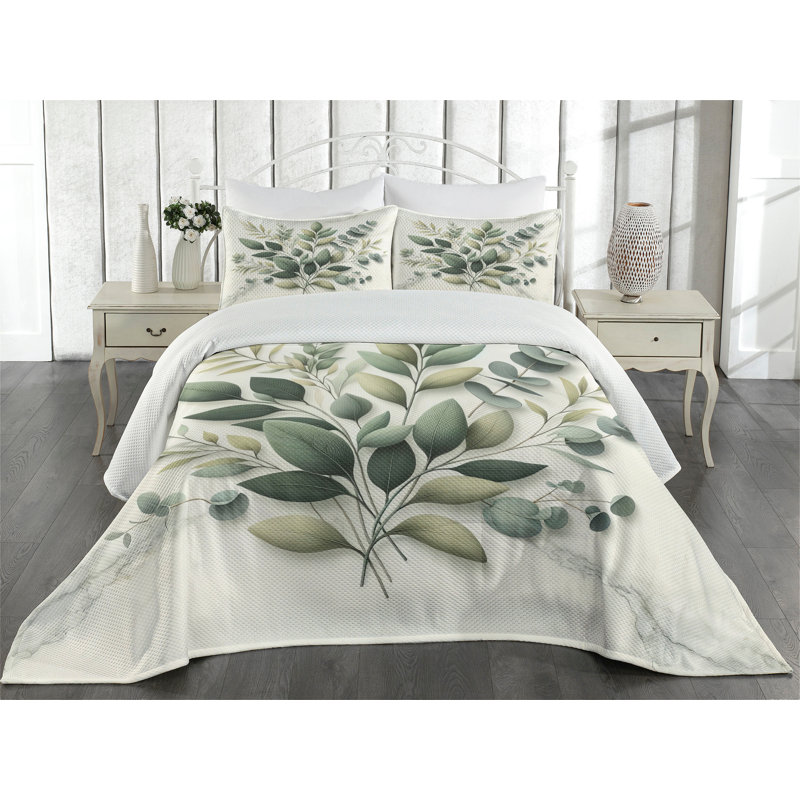 Polyester Coverlet, King Coverlet + 2 Standard Shams