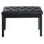 Padded Storage Piano Bench Artist Keyboard Seat Faux Leather Black,wood-29474243-122544339
