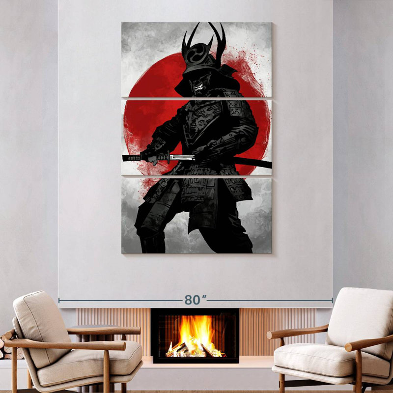 Leisha Samurai II, 74" H x 48" W