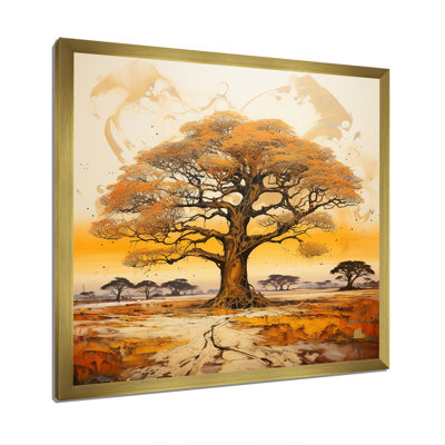 Arbre sauvage d'Afrique, art mural 1