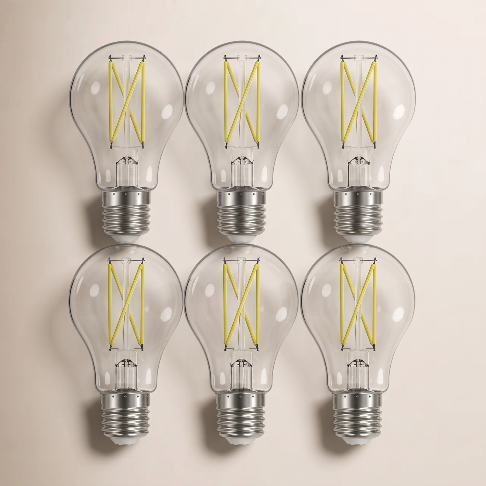 Lynna 8W A19 LED Dimmable Bulb, 3000K