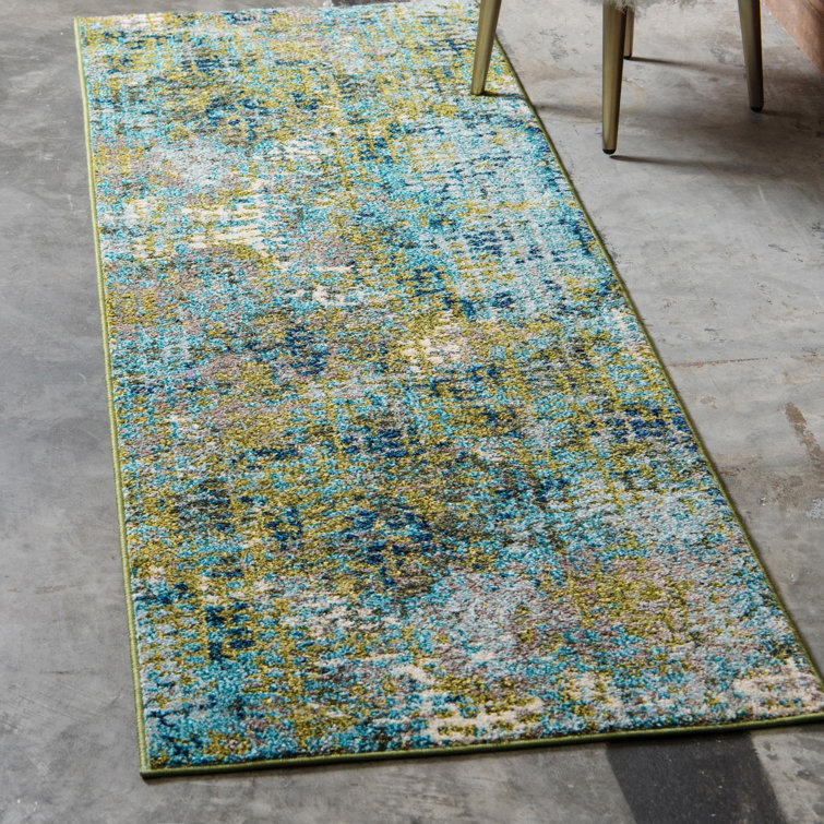 Hashimoto Washable Abstract Indoor Rug