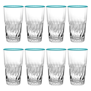 Clarimond Bubble 23 oz Jumbo Clear, Set of 8 Birch Lane