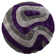 Thionville Shag Purple/Grey Shag Area Rug