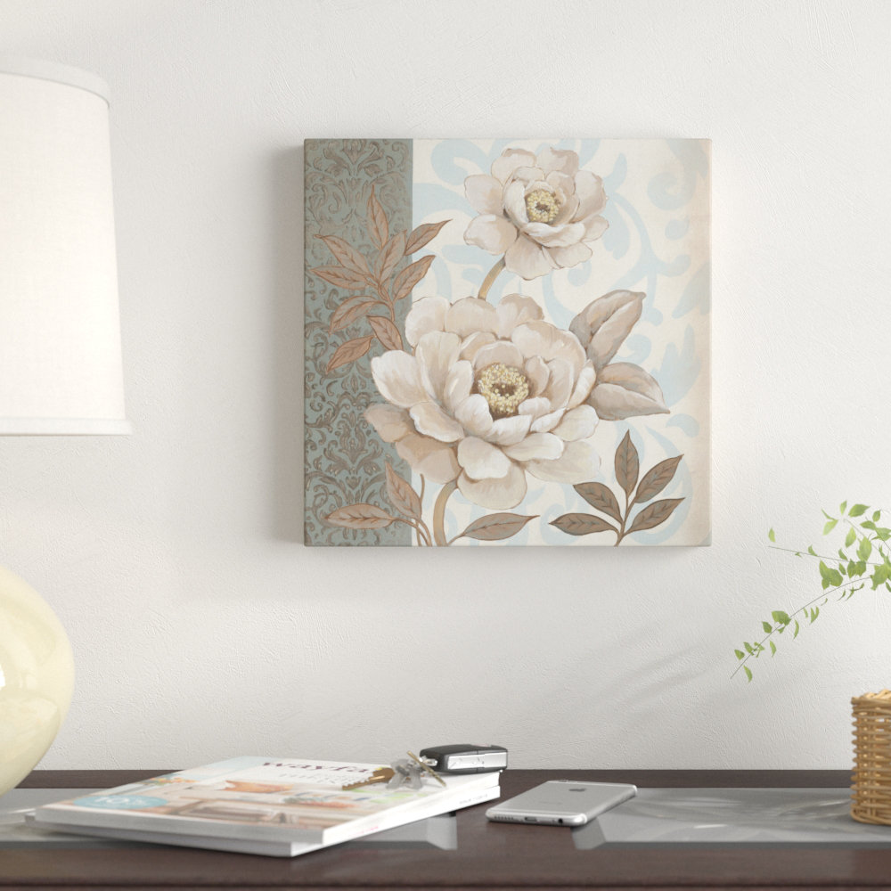 'Small Parisian Peony II' Painting on Canvas Ophelia & Co. 